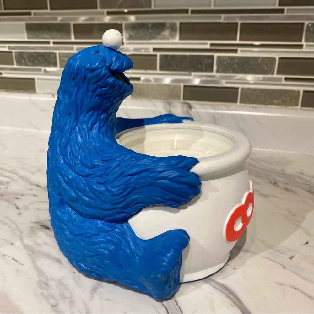 Vintage‎ 1989 Sesame Street Cookie Monster pop up game by Lewco Muppets - Picture 2 of 9